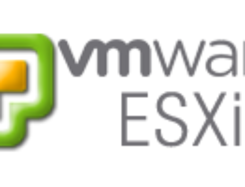 VMware – Updating the ESXi host and VM’s